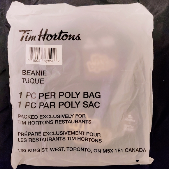 Justin Bieber X Tim Hortons, Timbeibs Beanie Hat (sealed) - Picture 2 of 2
